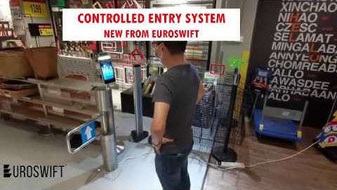 New Temperature Scanning & Facial Recognition Entry Control Terminal