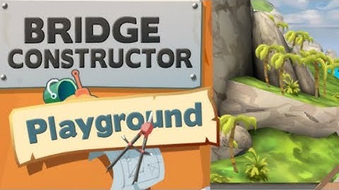 Bridge Constructor Playground - Lösung Level 4 Key Mahooti Brücke 1-8 (iphone, ipad, iOS, Android)