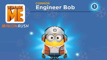 Minion rush Unlock Engineer Bob minion costume PC android gameplay Despicable me minions