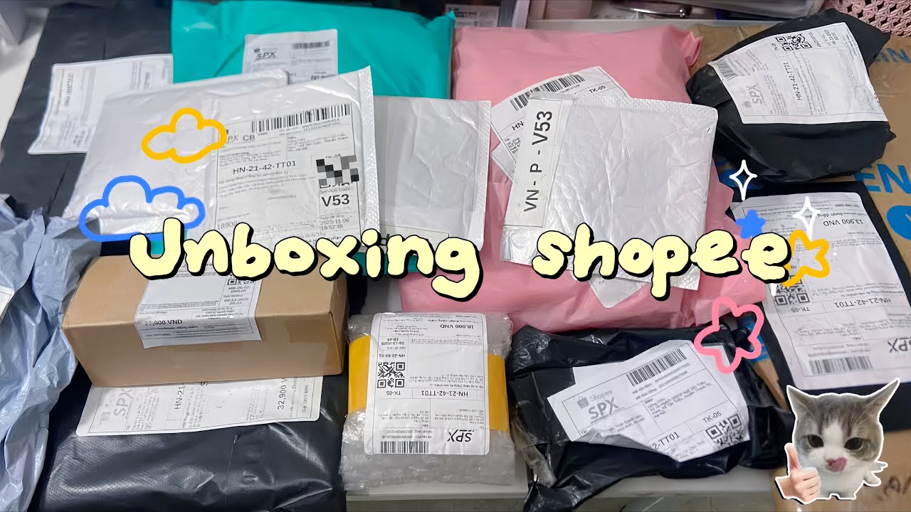 [UNBOXING] Unboxing shopee haul 11/11🫡❤️‍🔥 // Mình đã mua những gì?? // Dieuxinhh