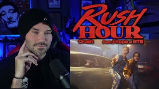 Metal Vocalist - Crush  - Rush Hour (Feat. j-hope of BTS) (REACTION)