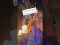 Disney Castle On Fire