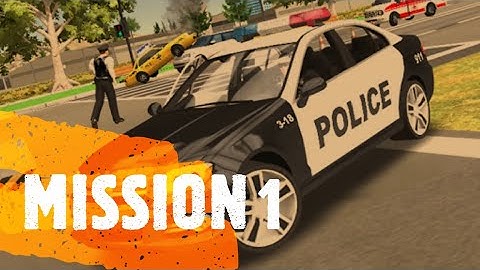 Police Drift Car Driving Simulator🚓 - Mission 1 | Gameplay Walkthrough