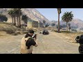 Enboscada, persecución y balacera GTA online