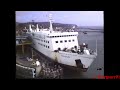 Fährschiff Rügen / Sassnitz ,Historische Aufnahmen Stadthafen Sassnitz aus den 90ern mit