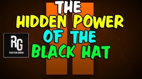 Tips with Reactiiongaming - Black Ops 2: The Hidden Power of the Black Hat! (Tips with ReactiionGaming)