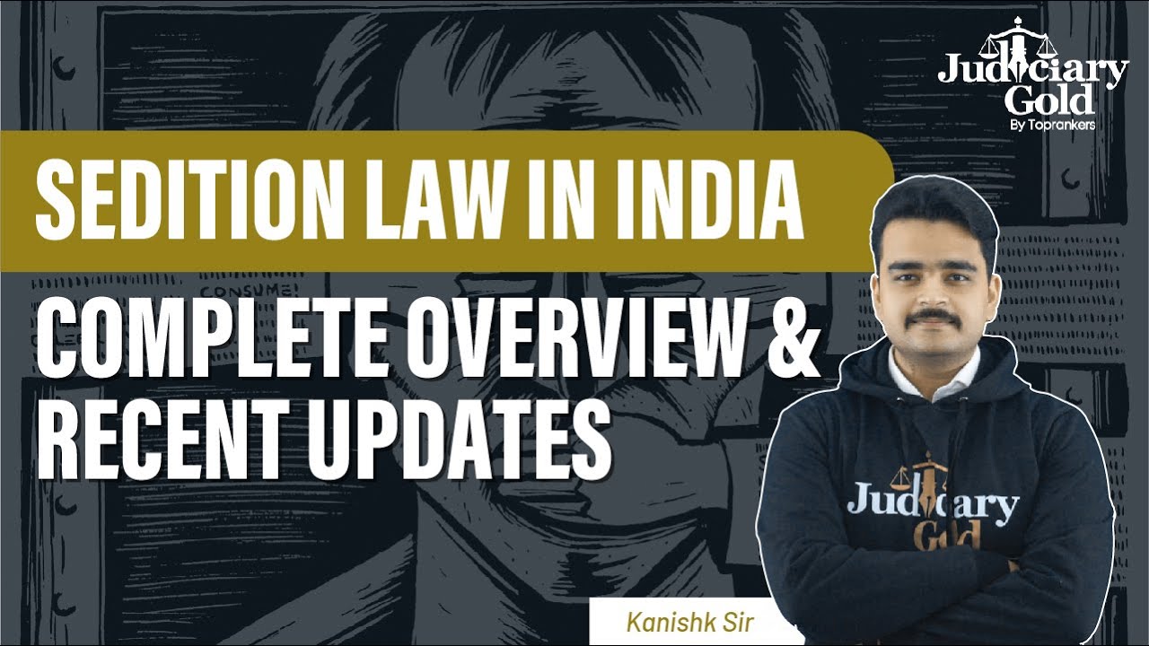 Sedition LAW Recent Update | Supreme court on Sedition Law in India | Sedition Law India 2022
