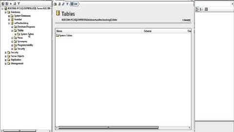 How to create Database with table in MS SQL 2005 Express?