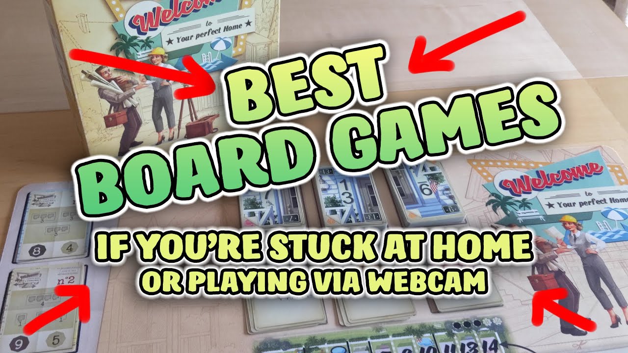 The BEST Board Games to Play When You're Stuck at Home (Low Player