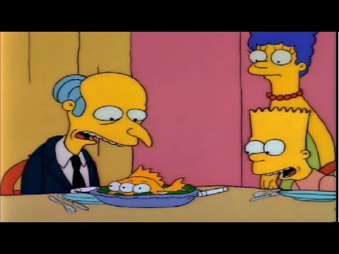 The Simpsons S02E04 - Mr Burns Eats Three-Eyed Fish | Check Description ⬇️