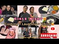 😍Girls Night Stay🎀Midnight Cravings🍔Garlic Bread😍Gajar ka Halwa😋Crazy Talks😁Watch Till the End😍