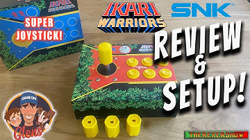 GRS IKARI SUPER JOYSTICK REVIEW, Setup & Gameplay!