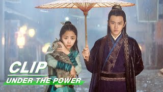 Clip: Lu Holds Umbrella For Jinxia | Under the Power EP09 | 锦衣之下 | iQiyi