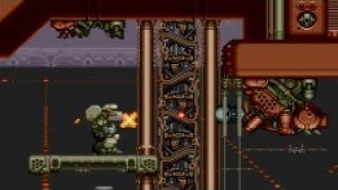 Cybernator - [Super Nintendo - intro | music | demo gameplay]