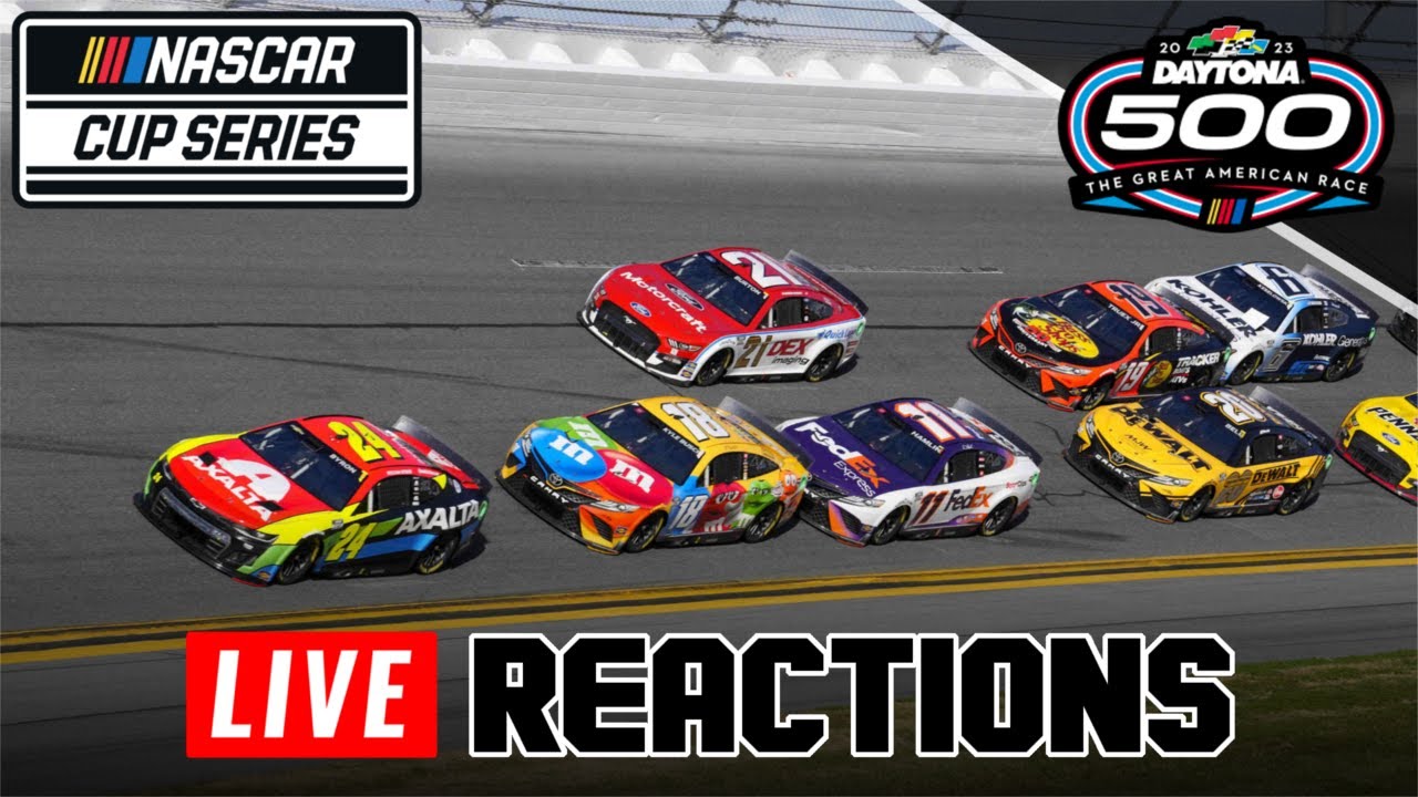 2023 NASCAR Cup Series - 65th Annual Daytona 500 (LIVE REACTIONS)