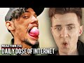 ХЕСУС СМОТРИТ: DAILY DOSE OF INTERNET | РЕАКЦИЯ/REACTION