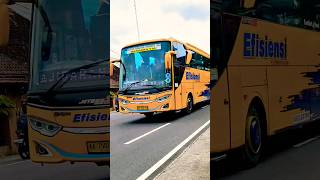BUS BESAR EFISIENSI MESIN HINO MUATAN BANYAK NGEBUT MELAJU CEPAT #shorts #trending #viral