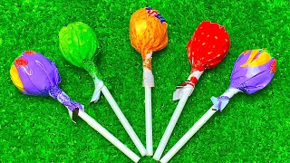 ? Learn Colors with Lollipops and Sweets. NEW Yummy video