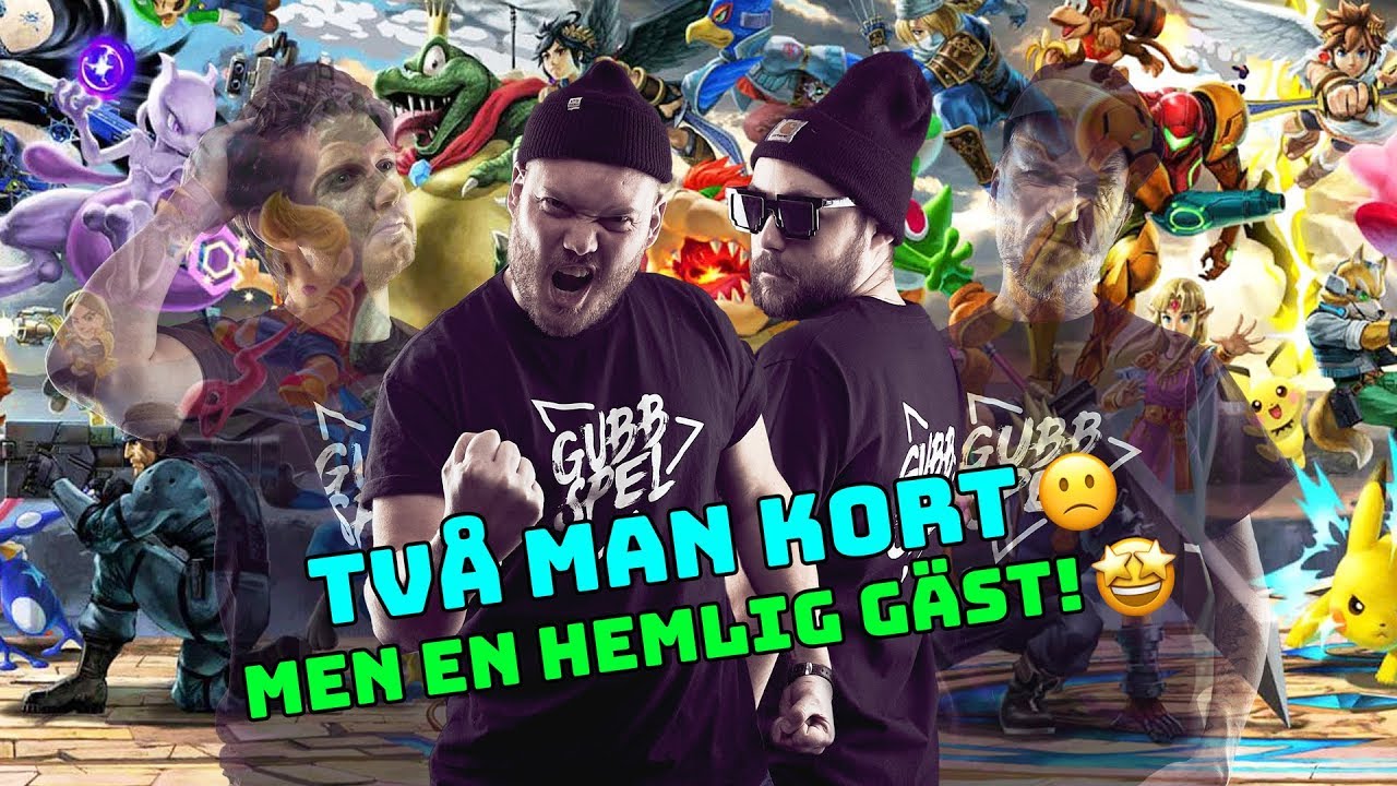 Två man kort, men en hemlig gäst! - Gubbspel