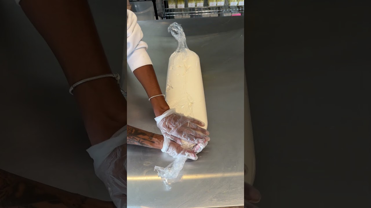 Cleanest body butter burrito tutorial! ❤️🥰