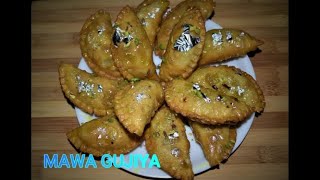 Mawa Gujiya Recipe | मावा गुजिया बनाने का आसान तरीका | Mawa Gujiya Homemade sweets Holi Special