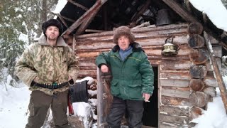 4 дня в тайге. заброска досок на избу. вторая жизнь у таёжной избы