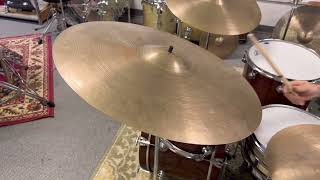 1950s Zildjian A 22 Ride Cymbal 2624g