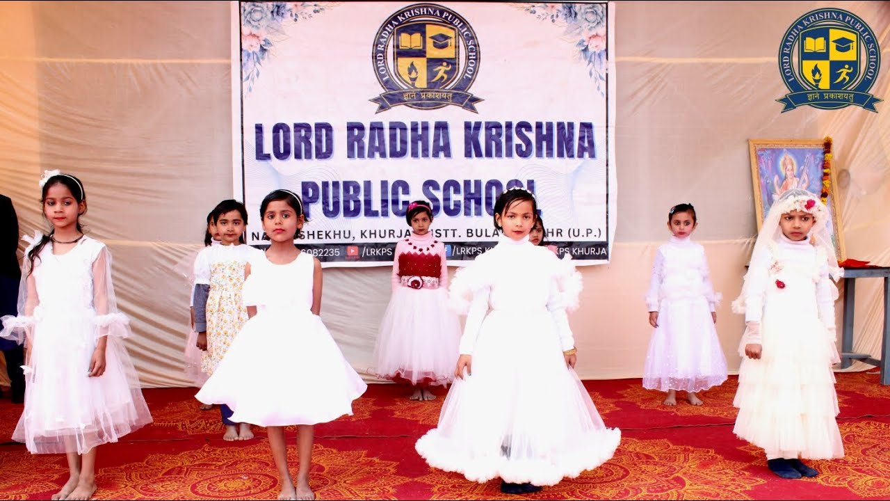 Cute Performance by Little Angels of @lrkpskhurja #school #annualfunction 
