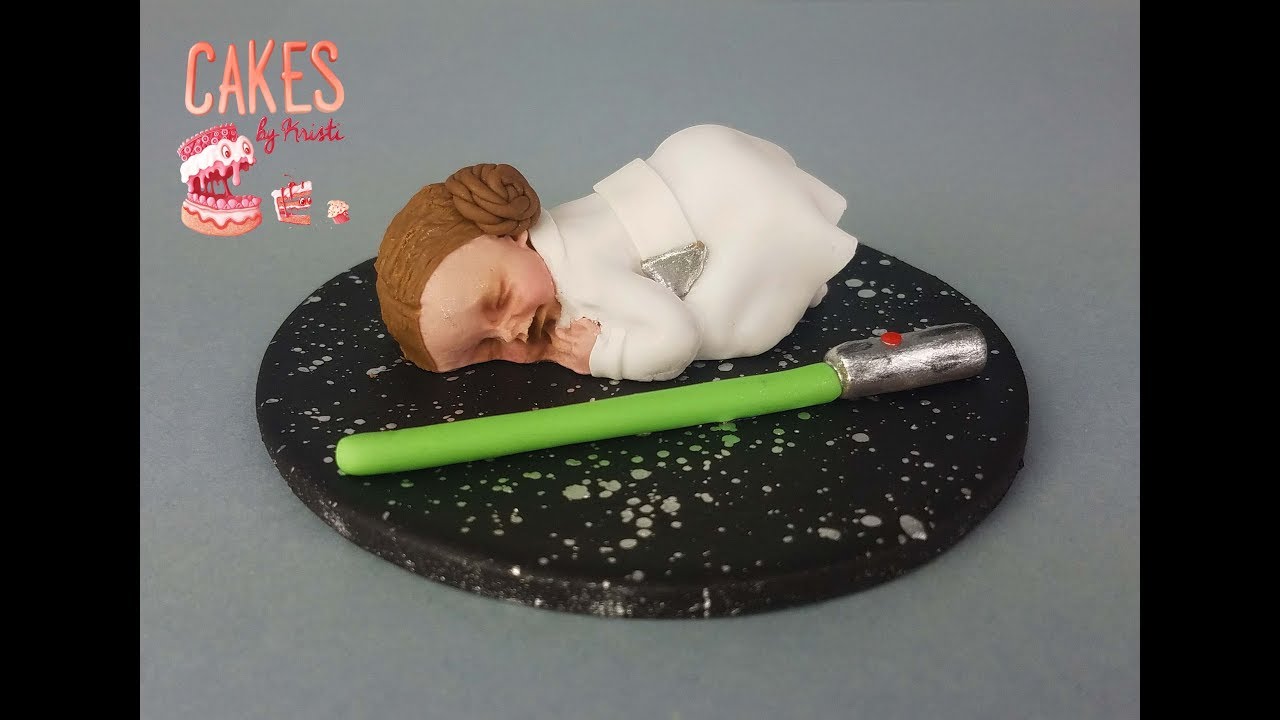 princess leia cake topper