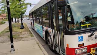 Weather ⁴ᴷ⁶⁰ CTA: Westbound 2006-09 New Flyer D40LF Route 80 Irving Park bus serves Irving Park/Kilpatrick Camera Feed