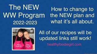 WW NEW POINTS PLAN HOW TO UPDATE 2022 - 2023 AND TIPS | WW WEIGHT WATCHERS NEW PROGRAM RECIPES screenshot 4