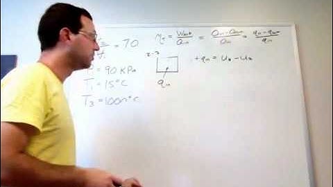 Otto cycle example part 1