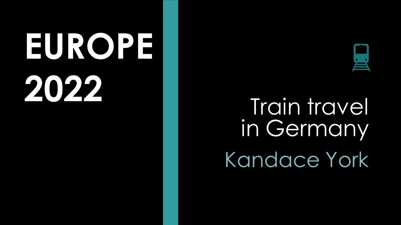 Train travel in Germany