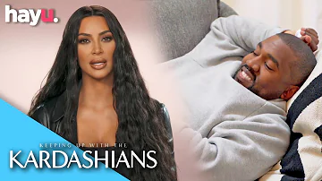 Kim Learns Kanye Is Moving To Chicago Via Viral Video | Season 16 | Keeping Up With The Kardashians