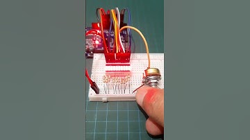 Arduino Simple Volume Led Bar #electronics #motorcontroller #sensors