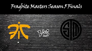 Fnatic vs tsm Fragbite Masters Season 5 Finals map2