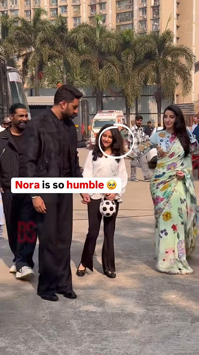 Nora fatehi ❤️ is so humble 🥰 #norafatehi #newsong