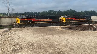 Iowa Interstate runs Light Power out of Silvis, IL yard! 7/15/2024 Wealth
