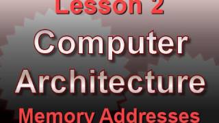 Computer Architecture Lesson 2: Memory Addresses