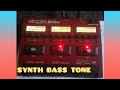 Zoom B3n - Synth Bass Jam   Looper