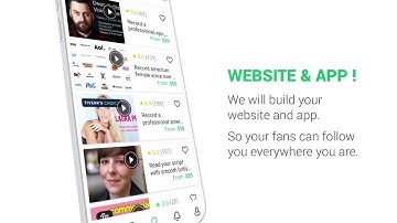 App promo video for your mobile app or website only on fiverr.com (style 1)