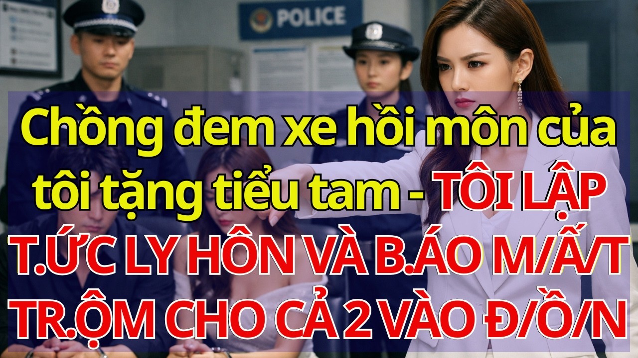 Chồng đem xe hồi môn của tôi tặng tiểu tam - TÔI LẬP T.ỨC LY HÔN B.ÁO M/Ấ/T TR.ỘM CHO CẢ 2 VÀO Đ/Ồ/N
