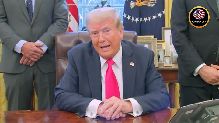 President Trump signs slew of executive orders in the Oval Office।
