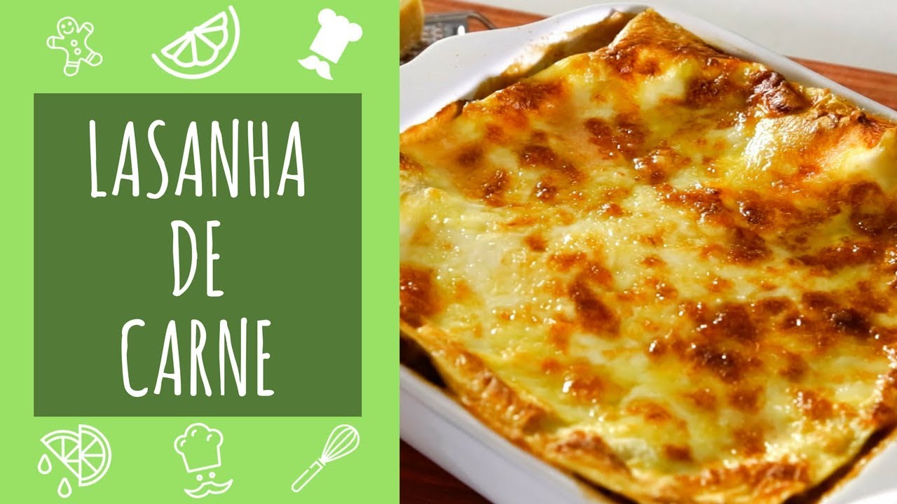 Lasanha de Carne (Fácil e rápida)