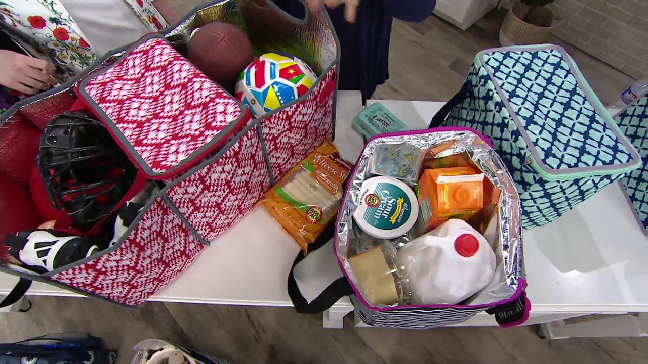 California Innovations Trunk Organizer with Removable Cooler Bag on QVC