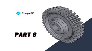 Spur gear - Shapr3D for absolute beginners - Part 8