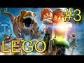 LEGO Jurassic World {PC} прохождение часть 3 — Тиранозавр Рекс Хочет Пообедать