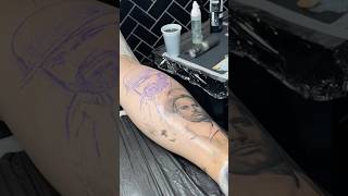 Timelapse Portrait Tattoo #timelapsetattoo #tattooprocess #vladmsd #tattooideas #tattooeducation