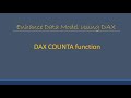 DAX COUNTA function Power BI