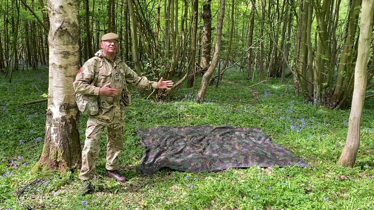 ACF Fieldcraft Building Shelter (video lesson) YouTube